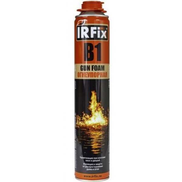 Пена монтажная IRFIX CUN FOAM огнеупорная