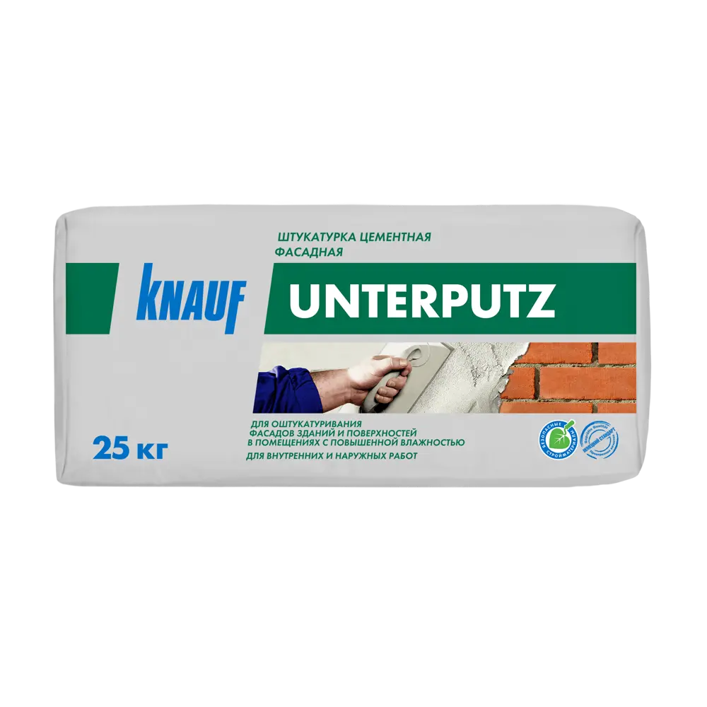 Фасадная штукатурка Knauf Unterputz 25 кг