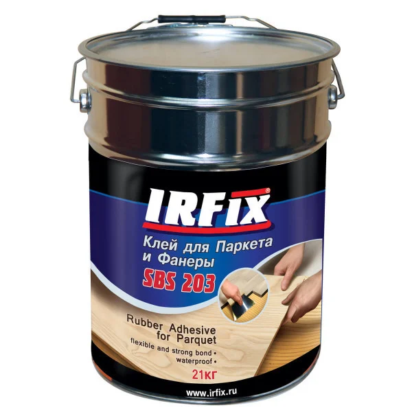 Клей для паркета и фанеры IRFIX 21 кг