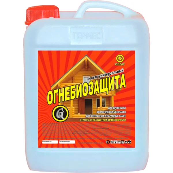 Огнебиозащита древесины 10л Гермес